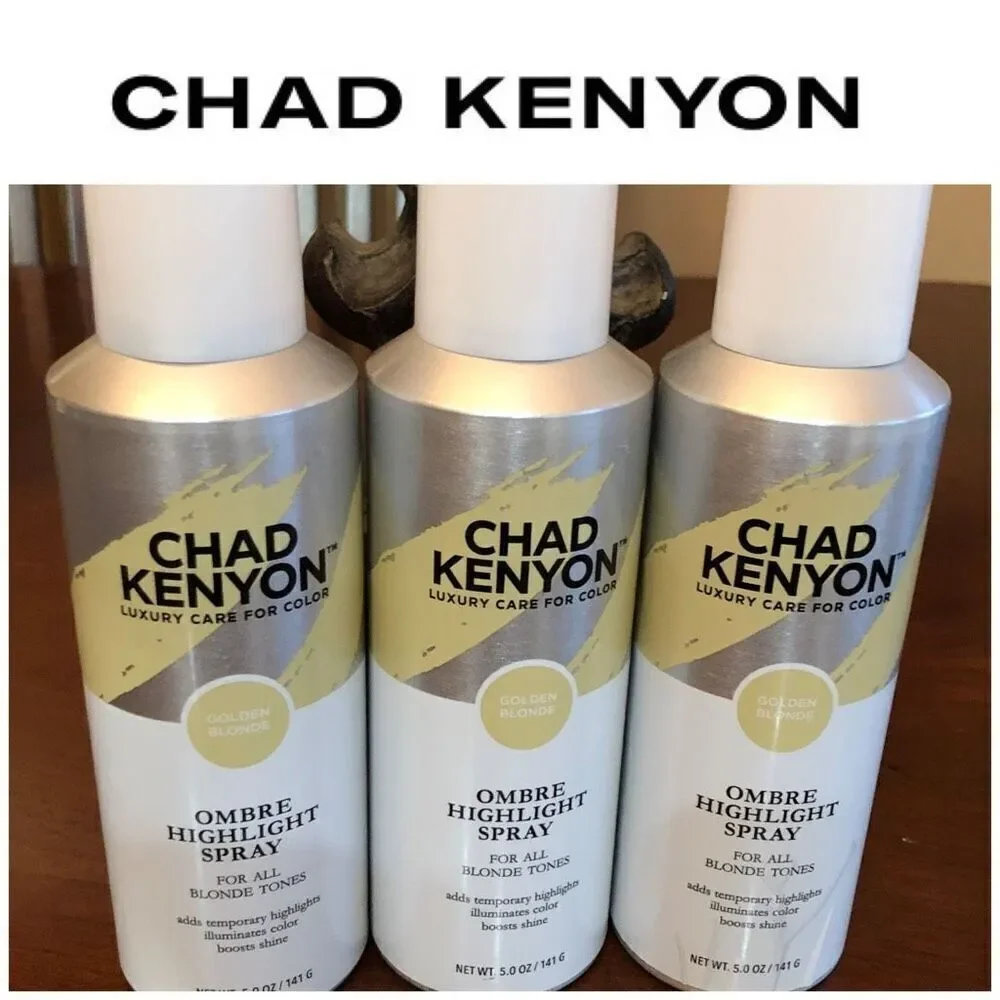 CHAD KENYON - NWT - Set of 3 Ombré Highlight Spray (all blonde tones) 5 oz Each